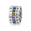 925 Sterling Silver Dripping Oil Style Diy Jewelry Bracelet Necklace Accessories Charm Bead