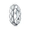 925 Sterling Silver Dripping Oil Style Diy Jewelry Bracelet Necklace Accessories Charm Bead