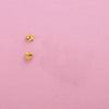 Sterling Silver 925 Ear Cap Ear Plug Ear Buckle Earrings Accessories 14K Gold Electroplated