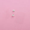 Sterling Silver 925 Ear Cap Ear Plug Ear Buckle Earrings Accessories 14K Gold Electroplated