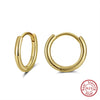 Sterling Silver 925 Earrings Goldplated Rose Gold Rhodium Electroplated Geometric Style Jewelry Batch