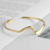 925 Sterling Silver Electroplated Couple Bracelet Minimal Fashion Matching Bracelet Jewelry