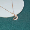 925 Sterling Silver Elegant Star Pendant Necklace With O Chain Electroplated Natural Style Clavicle Chain For Women