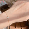 925 Sterling Silver Flower Bracelet For Women With Diamond Treatment And Daisy Design