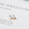 Sterling Silver Four Claw Diamond Zircon Stud Earrings With Geometric Design Sweet Jewelry For Women And Men Wholesale