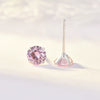 Sterling Silver Geometric Earrings Electroplated