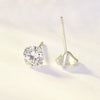 Sterling Silver Geometric Earrings Electroplated