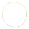 925 Sterling Silver Geometric Round Bead Necklace With Snake Bone Chain Electroplated Minimal Elegant Clavicle Chain For Women And Couples
