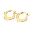 925 Sterling Silver Geometric Stud Earrings Simple Minimalist Daily Wear Earrings For Women