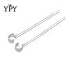 925 Sterling Silver Geometric Water Ripple Ear Line And Ear Buckle Earrings Electroplated Distinctive Minimalist Jewelry