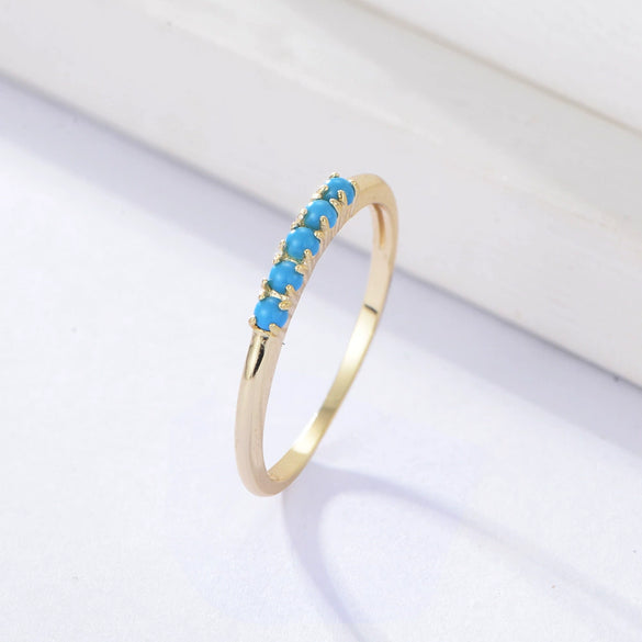 Sterling Silver Geometric Women's Ring Set With Diamonds