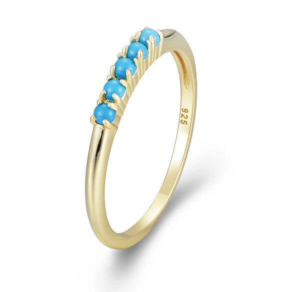 Sterling Silver Geometric Women's Ring Set With Diamonds