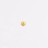 Sterling Silver Goldplated Hollow Flower Holder Petal Beaded Diy Handmade Bracelet Spacer Beads