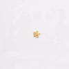 Sterling Silver Goldplated Hollow Flower Holder Petal Beaded Diy Handmade Bracelet Spacer Beads