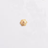 Sterling Silver Goldplated Hollow Flower Holder Petal Beaded Diy Handmade Bracelet Spacer Beads