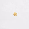 Sterling Silver Goldplated Hollow Flower Holder Petal Beaded Diy Handmade Bracelet Spacer Beads