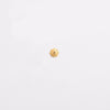 Sterling Silver Goldplated Hollow Flower Holder Petal Beaded Diy Handmade Bracelet Spacer Beads