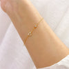 Sterling Silver Heart Shaped Diamond Plated Women's Bracelet