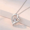 Sterling Silver Heartshaped Women's Necklace