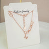 925 Sterling Silver Letter H Pendant Necklace With Electroplated Cross Chain Simple Text Style Clavicle Necklace For Women