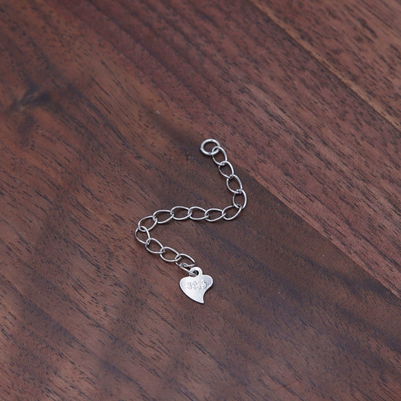 Sterling Silver Lobster Clasp Tail Chain Diy Handmade Pearl Necklace Jewelry With Electroplating Treatment