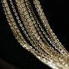 Sterling Silver Oshaped Necklace Plated With Gold For Women