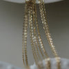 Sterling Silver Oshaped Necklace Plated With Gold For Women