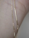 Sterling Silver Oshaped Necklace Plated With Gold For Women
