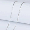 Sterling Silver Oshaped Necklace Plated With Gold For Women