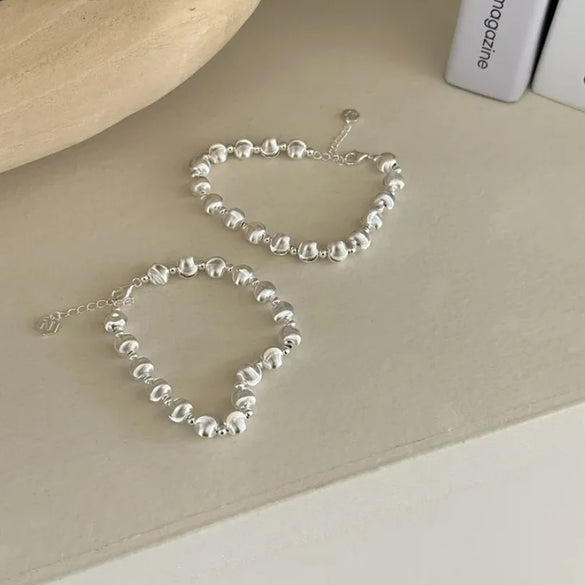 Sterling Silver Plating Geometric Bracelets