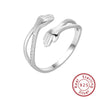 Sterling Silver Rhombus Cut Out Hug Ring With Diamonds