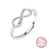 Sterling Silver Ring With Letters Numbers Text Pattern And Diamond Design