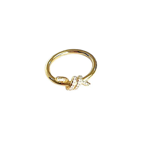 Sterling Silver Rose Gold Plated Silver Plated Elegant Lady Streetwear Inlay Printing Zircon Rings