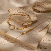 925 Sterling Silver Simple Disc Circle Electroplated Women's Highend Niche Stylish Elegant Versatile Bracelet