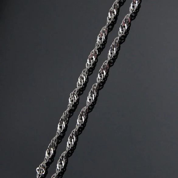 Sterling Silver Simple Style Commute Plating Geometric