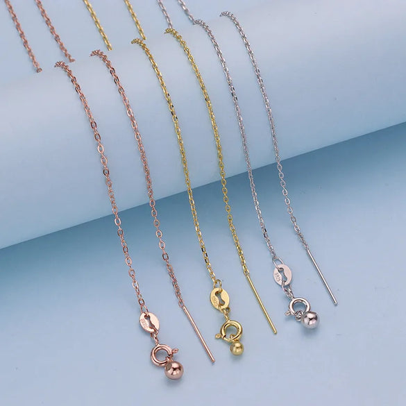 Sterling Silver Simple Style Commute Plating Geometric