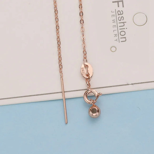 Sterling Silver Simple Style Commute Plating Geometric