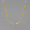Sterling Silver Simple Style Geometric Solid Color Necklace