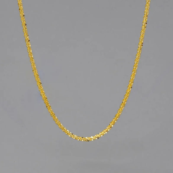 Sterling Silver Simple Style Geometric Solid Color Necklace