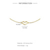 Sterling Silver Simple Style Heart Shape Bracelets