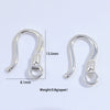 925 Sterling Silver Sshaped Handmade Diy Braided Rope Universal Finishing Connection Lobster Hook Buckle For Bracelet Necklace Electroplated