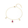 Sterling Silver Turtle Starfish Pendant Anklet For Girls Bohemian Style