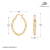 Sterling Silver Twisted Hollow Tube Circle Earrings With Wave Pattern And French Tassel For Women