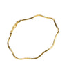 Sterling Silver Women’s Bracelet With Three Tone Wavy Design Elastic Band Minimalist Fashion Hand Jewelry