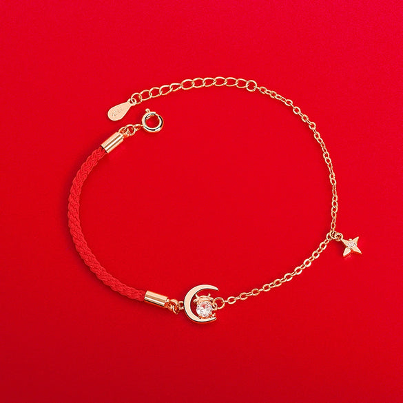 Sterling Silver Women's Zodiac Animals Electroplated Bracelet