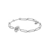 925 Sterling Silver Zircon Tennis Bracelet With Minimalist Light Luxury Design And Fine Jewelry Craftsmanship