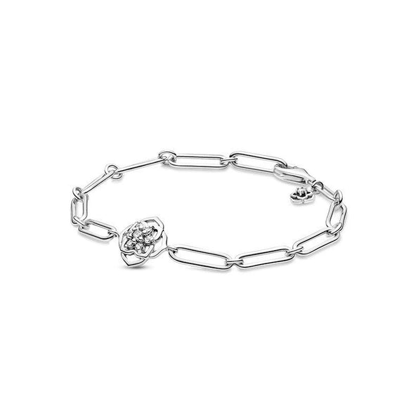 925 Sterling Silver Zircon Tennis Bracelet With Minimalist Light Luxury Design And Fine Jewelry Craftsmanship