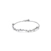 925 Sterling Silver Zircon Tennis Bracelet With Minimalist Light Luxury Design And Fine Jewelry Craftsmanship
