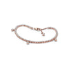 925 Sterling Silver Zircon Tennis Bracelet With Minimalist Light Luxury Design And Fine Jewelry Craftsmanship