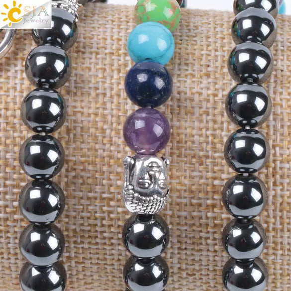 Stone Bead Jewelry Natural Semiprecious Stone Crystal Minimalist Bracelet